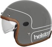 Helstons Corporate Carbon Fiber Grey Jet Helmet XL