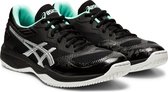 Asics Asics Netburner Ballistic FF Sportschoenen - Maat 40.5 - Vrouwen - zwart/zilver/groen