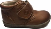 Falcotto velcro effen lederen sneakers 246 cognac mt 26