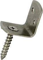 Fence Holder, Elbow connector L shaped, Stainless Steel