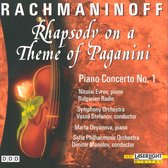 Rachmaninov: Rhapsody on a theme of Paganini; Piano Concerto No. 1