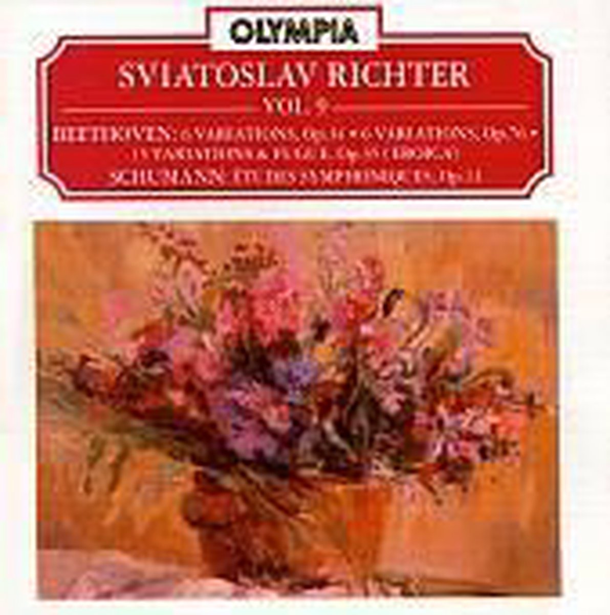 Afbeelding van product Beethoven: Variations, Opp. 34, 76, 35; Schumann: Études symphoniques, Op. 13  - Sviatoslav Richter