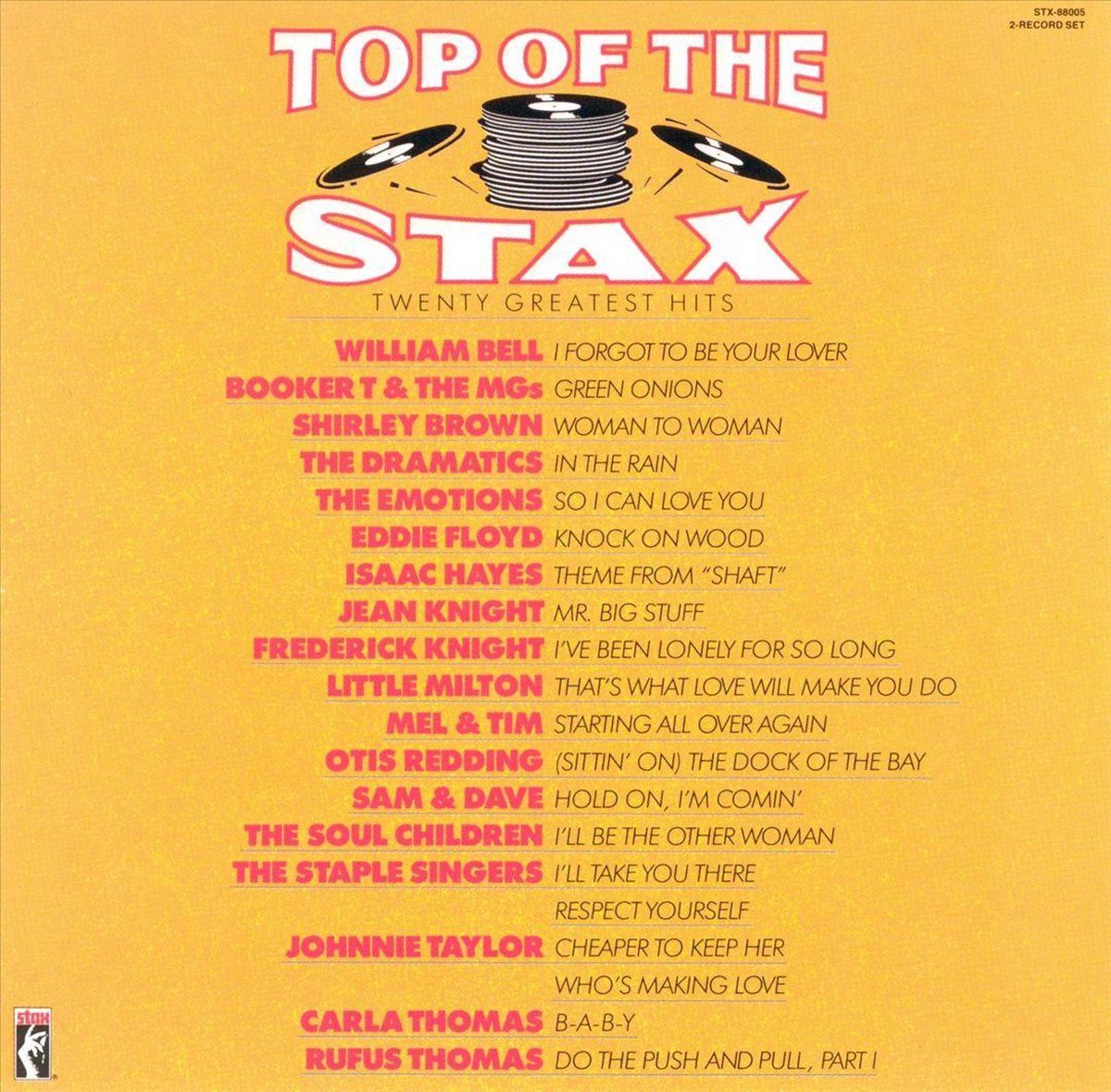 Top Of The Stax 20 Greatest Hits, Rufus Thomas CD (album) Muziek bol