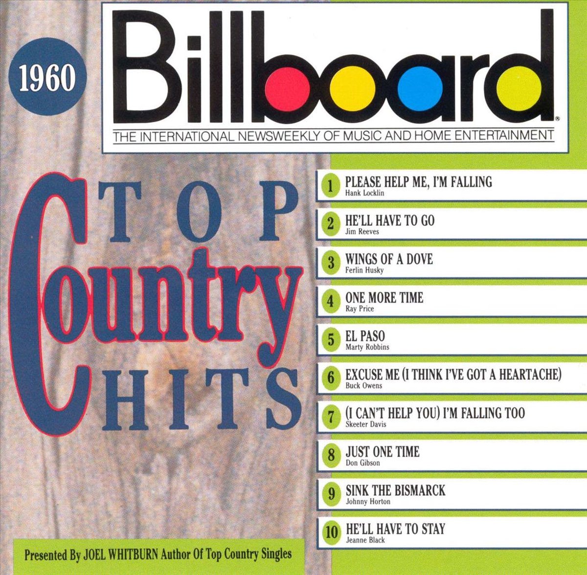Billboard Top Country Hits 1960