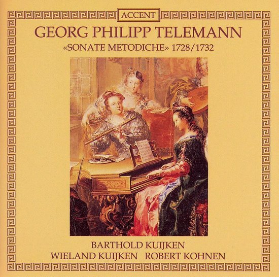 (CD)Telemann;Sonate Metodiche／Kuijken CD)Telemann;Sonate Metodiche／Kuijken