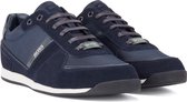 Boss Heren Lage sneakers Glaze Lowp - Blauw - Maat 45