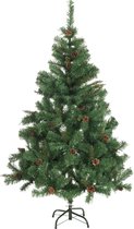 Bol.com Christmas Gifts Kunstkerstboom met Dennenappels - 210 cm - Ø 130 cm - 980 Toppen aanbieding