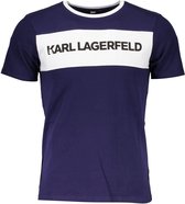 Karl Lagerfeld Beachwear T-shirt Blauw 2XL Heren