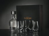 Glencairn Geschenkset Karaf Iona en 4x Whiskyglas - Kristal loodvrij - Made in Scotland