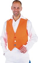 100% NL & Oranje Kostuum | Hup Holland Oranje Vest Man | Medium | Carnaval kostuum | Verkleedkleding