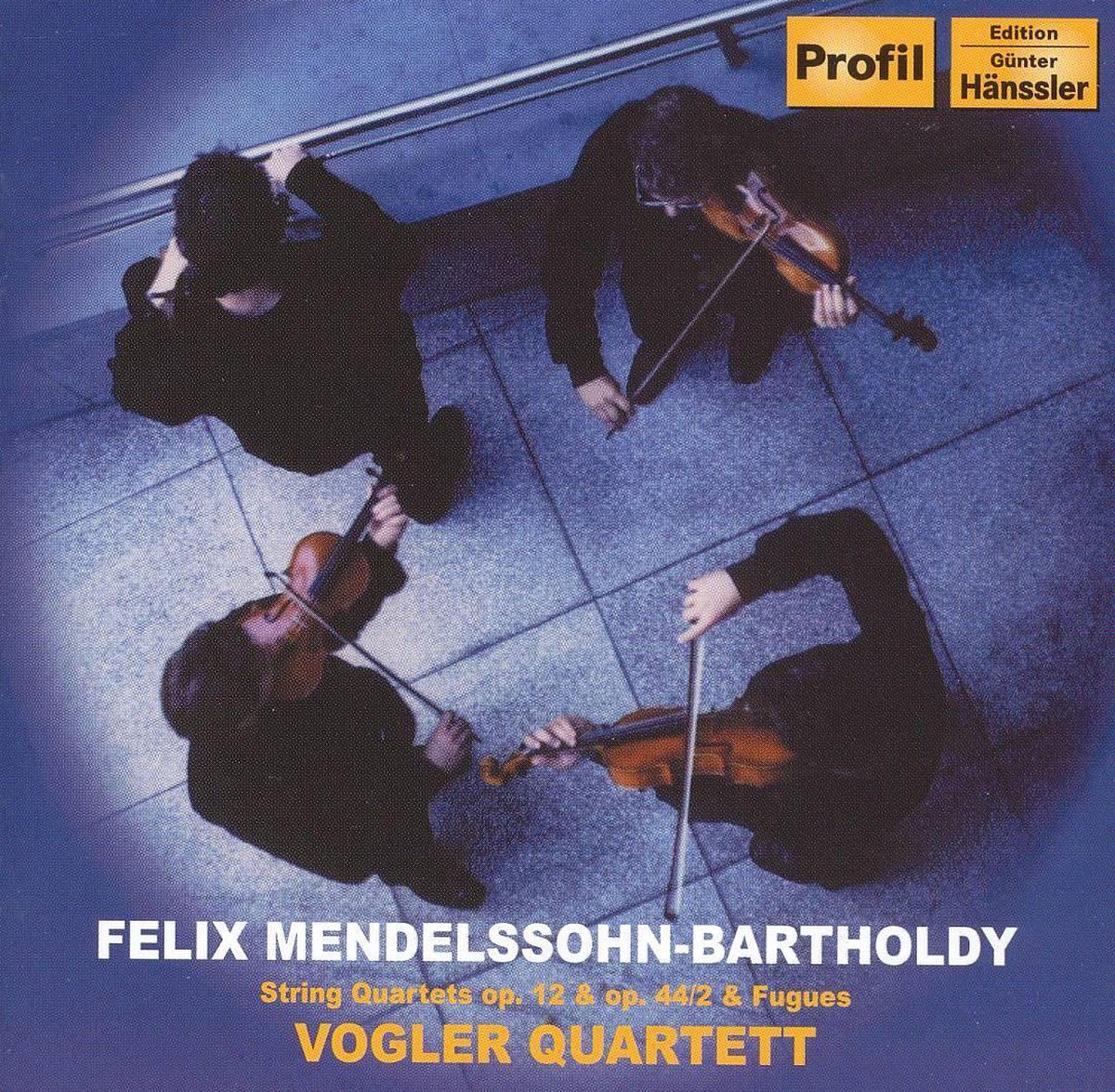 Vogler Quartett - Mendelssohn-Bartholdy: String Quartets Op.12 & 44 2 & Fugues (CD)