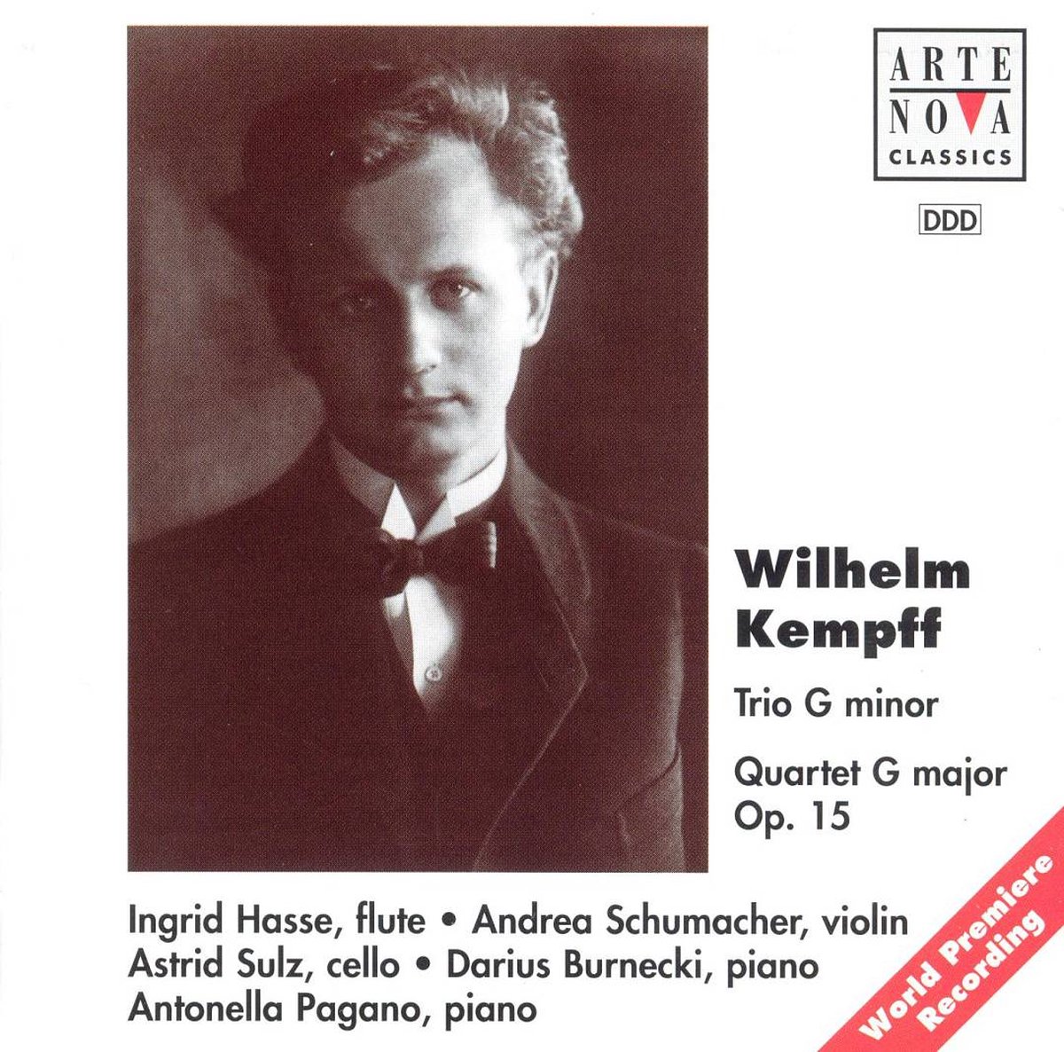 Kempff: Piano Trio in G Minor, Piano Quartet in G Major