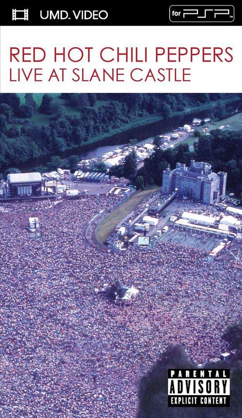 Cover van de film 'Red Hot Chili Peppers - Live At Slane Castle'