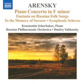 Arenskypiano Concerto In F Minor