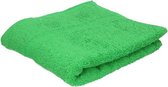 Set van 10x stuks luxe handdoeken groen 50 x 90 cm 550 grams - Badkamer textiel badhanddoeken