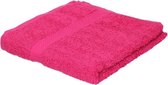 Set van 6x stuks luxe handdoeken fuchsia roze 50 x 90 cm 550 grams - Badkamer textiel badhanddoeken