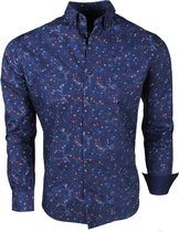 Jan Paulsen - Heren Design Overhemd - Regular Fit - Navy