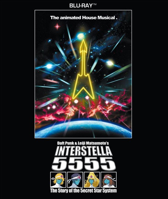 Cover van de film 'Daft Punk - Interstella 5555'