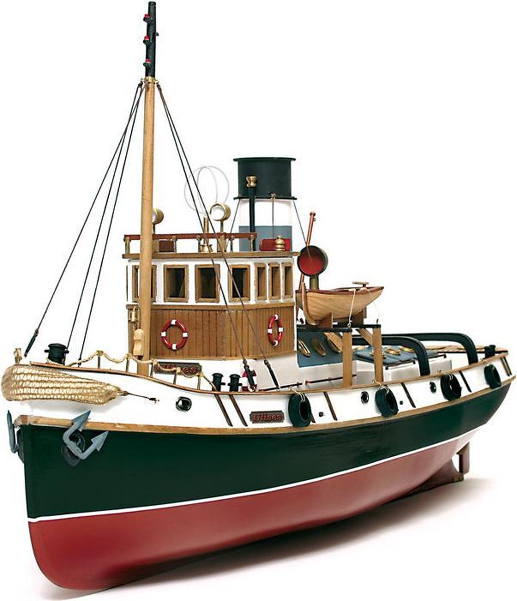 OcCre Ulises Zeesleepboot - Houten modelbouw pakket - Schaal 1:30