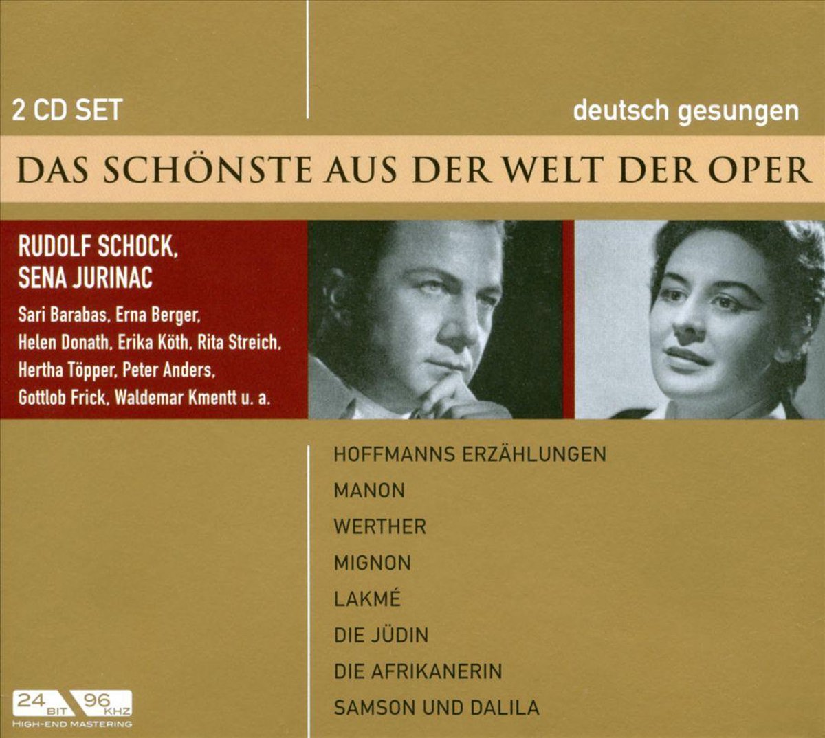 Hoffmans Erzahlungen/Manon/Mignon/L