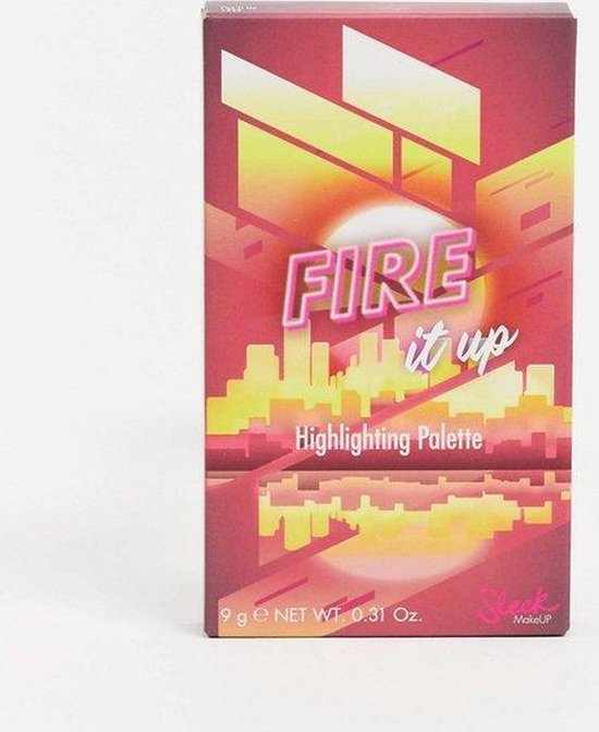 Fire It Up MODA SUNSET VIBES Highlighter-Palette – Perfekt Für Einen Strahlenden Glow!