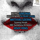 Matthias Goerne, BBC Symphony Orchestra, Josep Pons - Berio: Frühe Lieder / Early Lieder (CD)