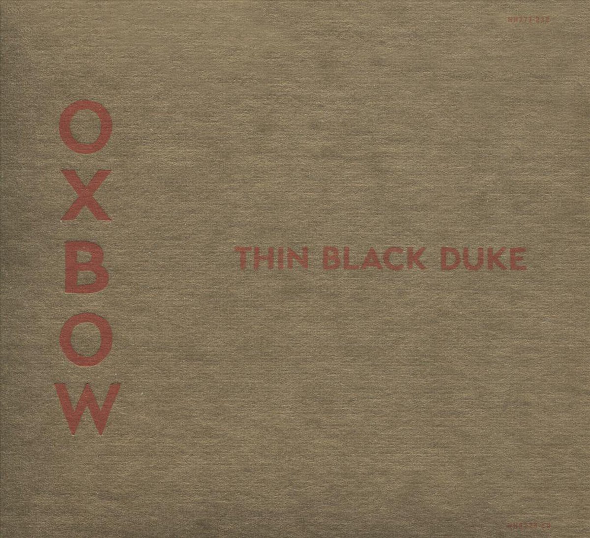 Oxbow - Thin Black Duke