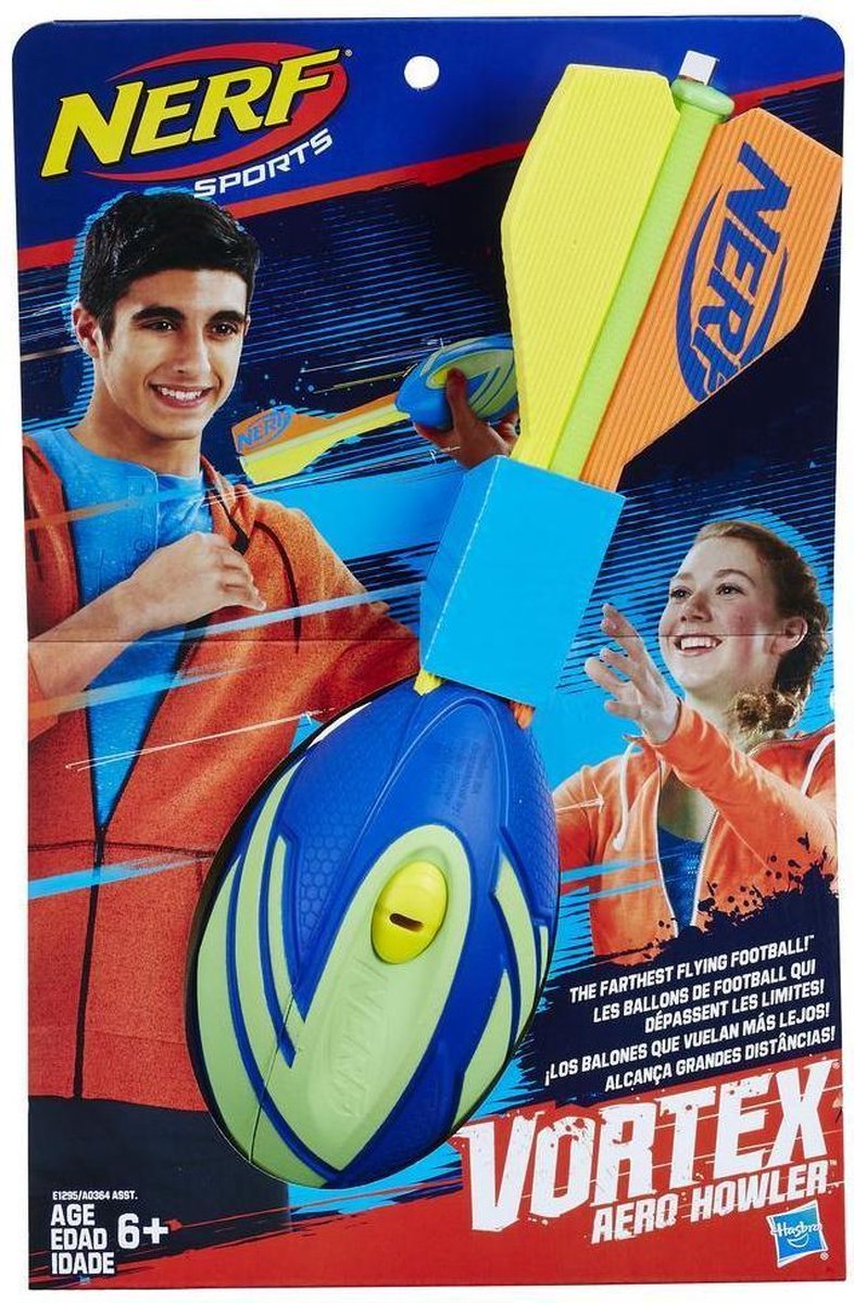 Balle en mousse NERF SPORTS - Vortex Aero Howler pour garçon de 6 ans et plus - coloris