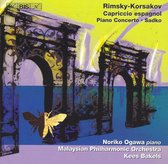 Noriko Ogawa, Malaysian Philharmonic Orchestra, Kees Bakels - Rimsky-Korsakov: Cappricio Espagnol/Piano Concerto/Sadko (CD)