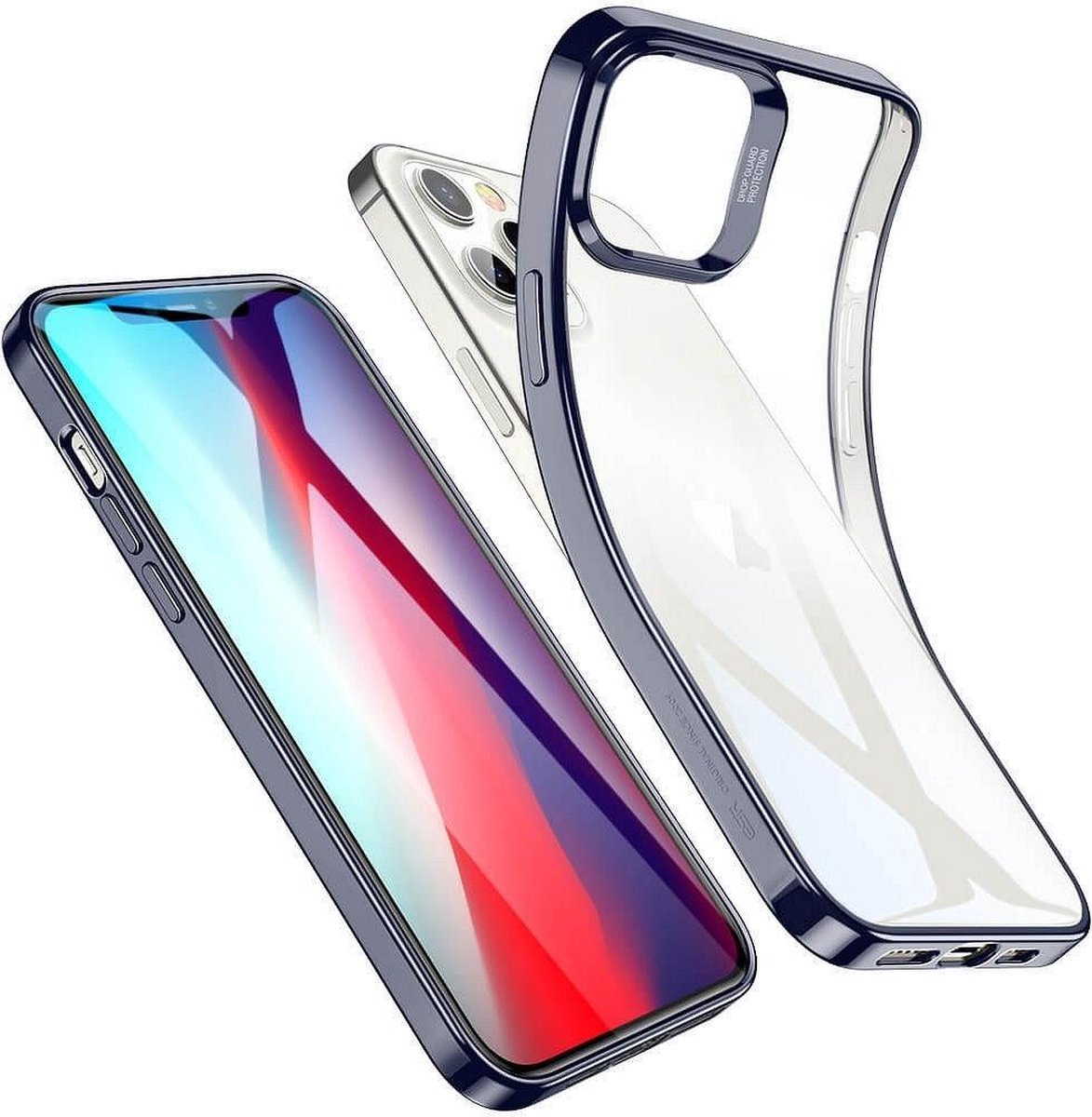 ESR Halo case Geschikt voor Iphone 12 PRO MAX - blauw