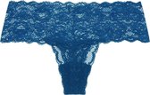 Cosabella - NSN COMFIE CUTIE THONG - COASTAL BLUE - Vrouwen - Maat S/M