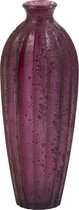 J-Line Vaas Klassiek Streep Hoog Glas Bordeaux Small