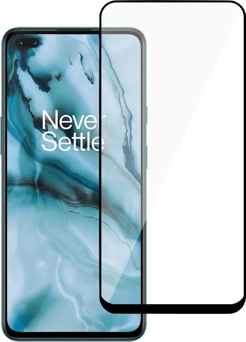 Screenprotector geschikt voor OnePlus Nord - Glas Screen Protector