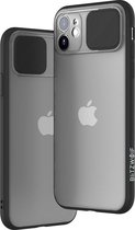 Hardcase met camera afsluiting iPhone 11 Pro - mat transparant - BlitzWolf