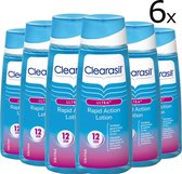 Clearasil Ultra Rapid Action Lotion - 6 x 200 ml - Reinigingslotion - Voordeelverpakking