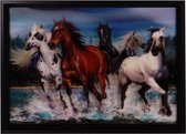 3-d schilderij Paarden