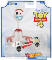 Hot Wheels Character Cars - Disney Toy Story 4 - Forky