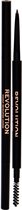 Makeup Revolution - Precise Brow Pencil - Precision Eyebrow Pencil With Toothbrush 0.05 G Dark Brown
