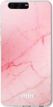 Huawei P10 Plus Hoesje Transparant TPU Case - Coral Marble #ffffff