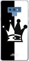 6F hoesje - geschikt voor Samsung Galaxy Note 9 -  Transparant TPU Case - Chess #ffffff