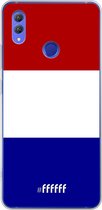 Honor Note 10 Hoesje Transparant TPU Case - Nederlandse vlag #ffffff