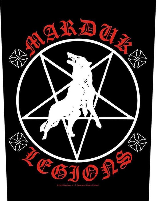 Marduk - Marduk Legions Rugpatch - Zwart