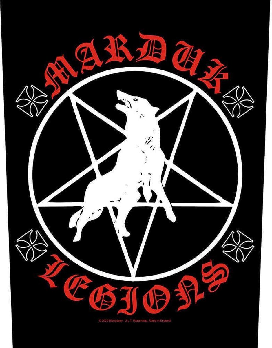 Marduk - Marduk Legions Rugpatch - Zwart - Rock Off
