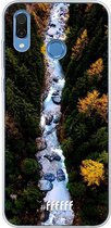 Honor Play Hoesje Transparant TPU Case - Forest River #ffffff