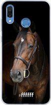 Honor Play Hoesje Transparant TPU Case - Horse #ffffff