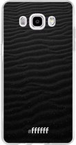 Samsung Galaxy J5 (2016) Hoesje Transparant TPU Case - Black Beach #ffffff