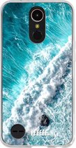 LG K10 (2017) Hoesje Transparant TPU Case - Perfect to Surf #ffffff