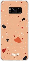 Samsung Galaxy S8 Plus Hoesje Transparant TPU Case - Terrazzo N°5 #ffffff