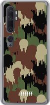 Xiaomi Mi Note 10 Hoesje Transparant TPU Case - Graffiti Camouflage #ffffff