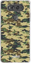 LG V20 Hoesje Transparant TPU Case - Desert Camouflage #ffffff